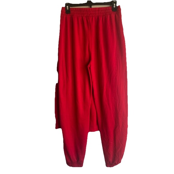 Workshop Christmas Red Two Piece Santa Pajamas Pants Gift Santa Sz S/P NWT - Picture 6 of 9